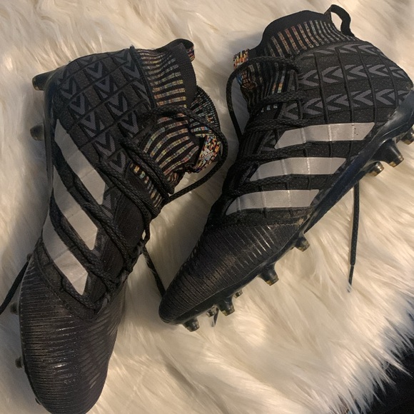 adidas Black and Multicolor Athletic Shoes - Picture 4 of 12